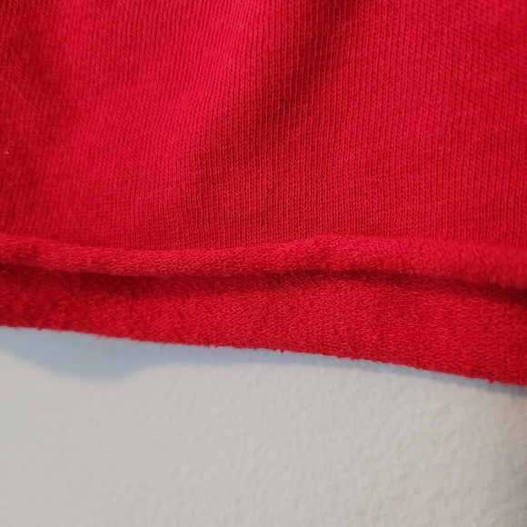 ✨2 for $5✨ Coca Cola Cropped Red Sweatshirt Size Small - Picture 2 of 8